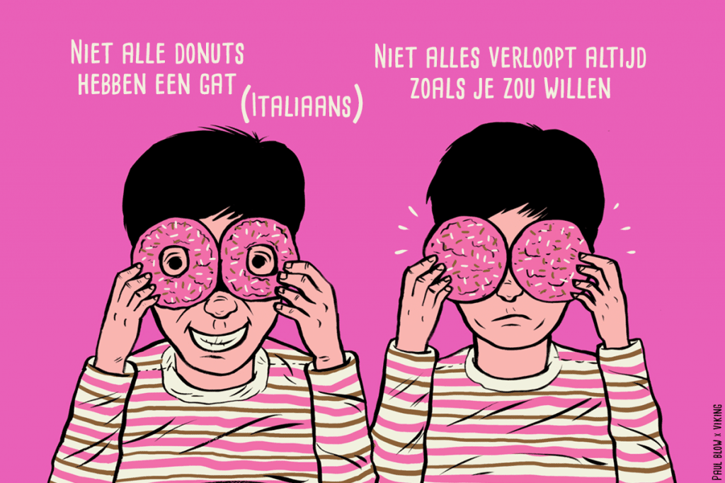 Italiaanse uitrdrukking vertaald naar het Nederlands