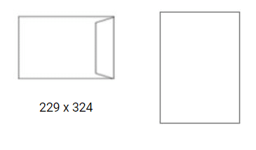Envelop maten