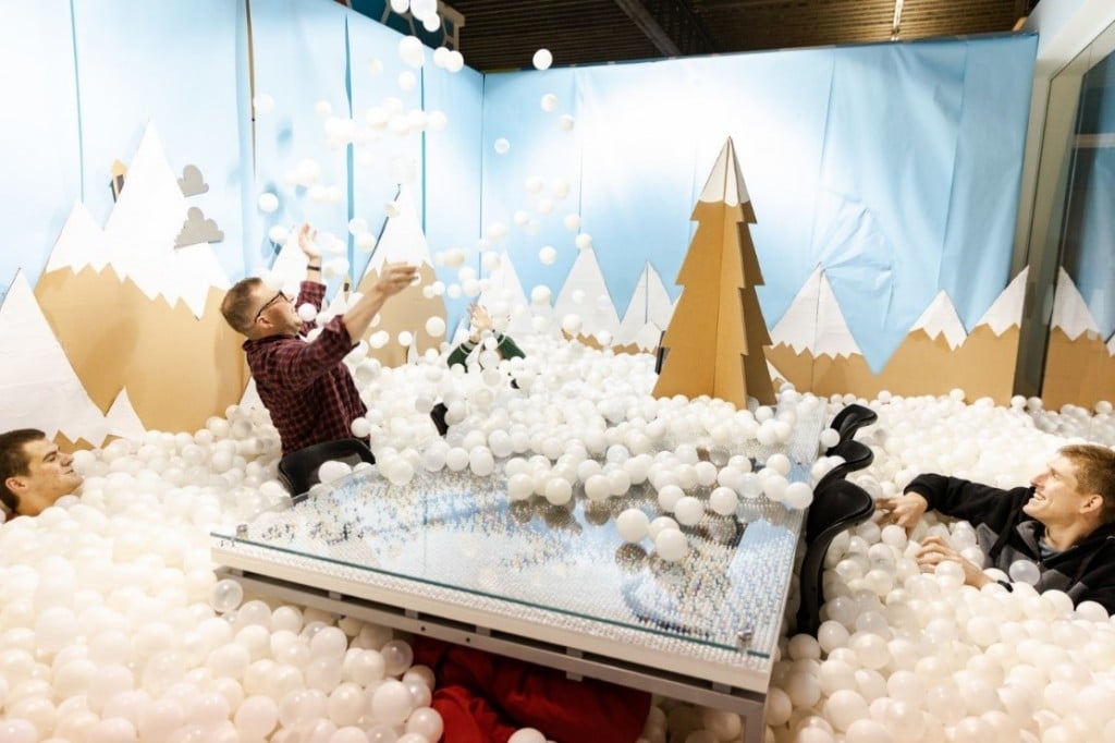 plezier in viking winterwonderland ballenbak