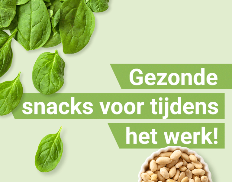 Snack gezonder en werk productiever